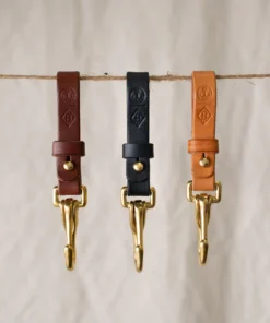 Iron & Resin X Brigg Leather Supply Brigg X INR - Anchor Key Clip All Apparel