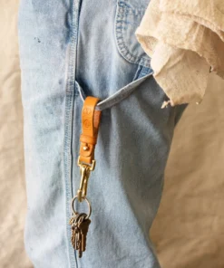 Iron & Resin X Brigg Leather Supply Brigg X INR - Anchor Key Clip All Apparel