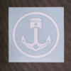 Iron & Resin Anchor Piston Diecut