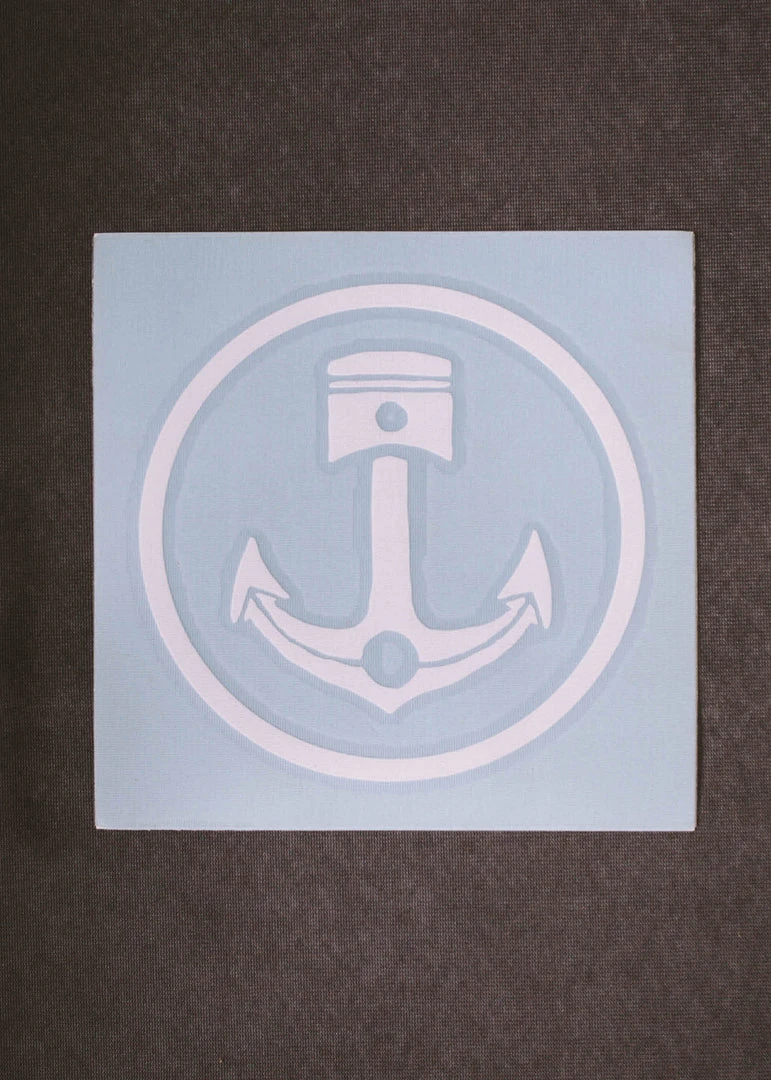 Iron & Resin Anchor Piston Diecut 1 Iron & Resin Anchor Piston Diecut
