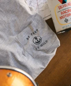 Iron & Resin Be Fast Be Wild Tee Pocket Tee