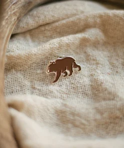 Iron & Resin Bear Enamel Pin All Apparel