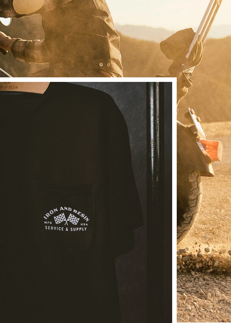 Iron & Resin Bonneville Tee 4 Iron & Resin Bonneville Tee