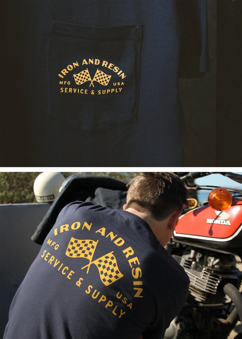 Iron & Resin Bonneville Tee 2 Iron & Resin Bonneville Tee