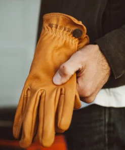 Iron & Resin All Apparel Deerskin Roper Glove