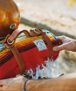 Iron & Resin All Apparel Leather Blanket Roll