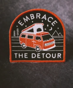 Iron & Resin Embrace The Detour Patch All Apparel