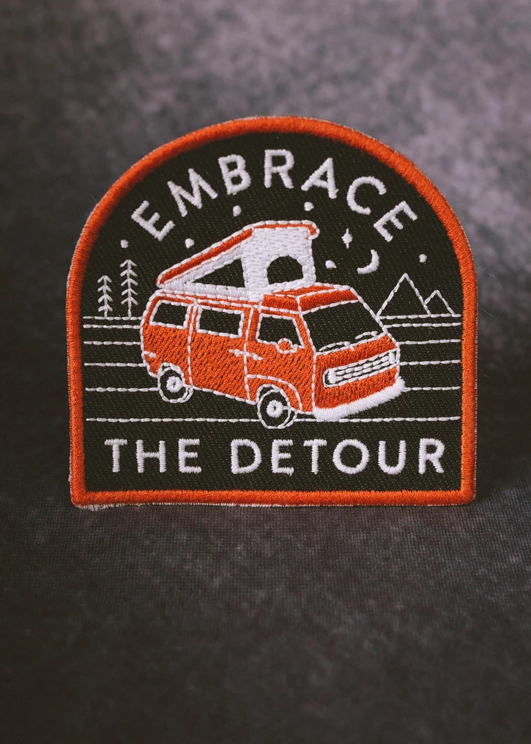 Iron & Resin Embrace The Detour Patch All Apparel 1 Iron & Resin Embrace The Detour Patch All Apparel