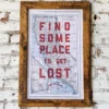 Iron & Resin Get Lost Poster