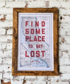 Iron & Resin Get Lost Poster