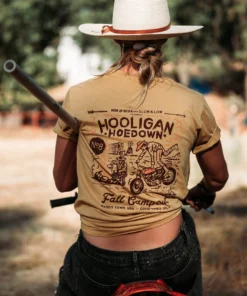 Iron & Resin All Apparel Hooligan Hoedown No. 8 Tee