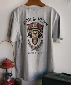 Iron & Resin Wanted & Wild Pocket Tee