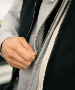 Iron & Resin Boundary Zip Hoodie