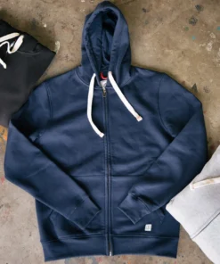 Iron & Resin Boundary Zip Hoodie