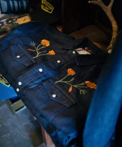 Iron & Resin Field Shirt Indigo All Apparel