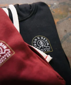 Iron & Resin All Apparel Woodland Zip Hoodie Fleece