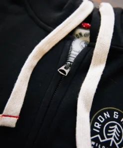 Iron & Resin All Apparel Woodland Zip Hoodie Fleece