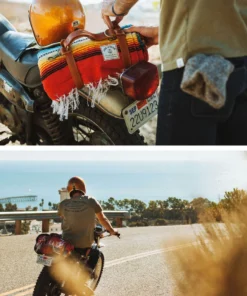 Iron & Resin All Apparel Leather Blanket Roll