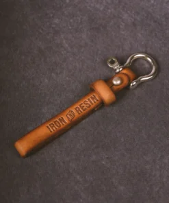 Iron & Resin All Apparel Leather Key Fob