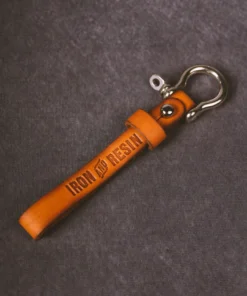 Iron & Resin All Apparel Leather Key Fob