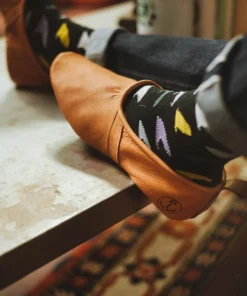 Iron & Resin All Apparel The Deerhide Cabin Mocs