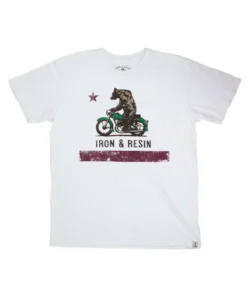 Iron & Resin Moto Bear Tee