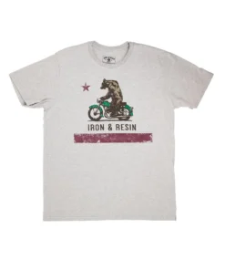 Iron & Resin Moto Bear Tee