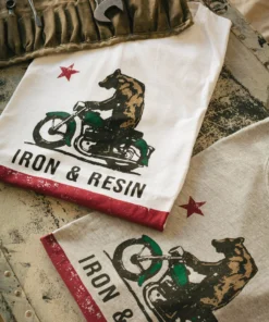 Iron & Resin Moto Bear Tee 8 Iron & Resin Moto Bear Tee