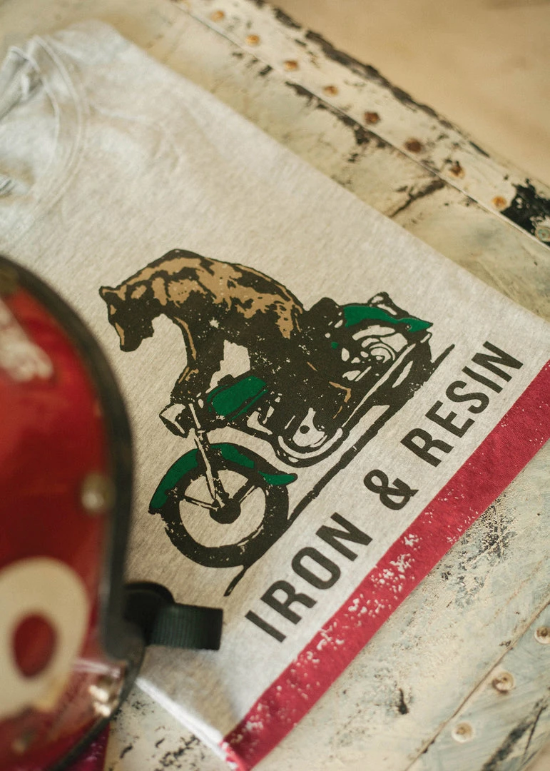 Iron & Resin Moto Bear Tee 5 Iron & Resin Moto Bear Tee