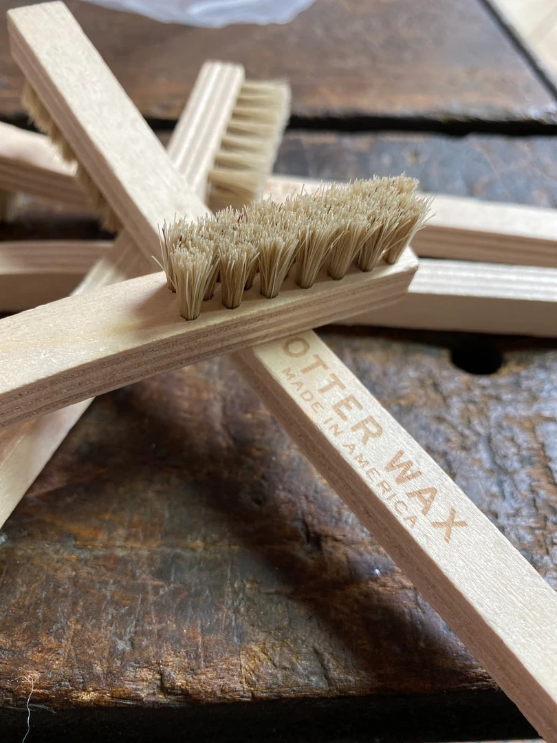Otter Wax LLC All Apparel Otter Wax Horsehair Buffing Brush