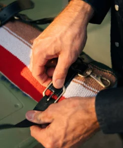 Iron & Resin All Apparel Leather Blanket Roll