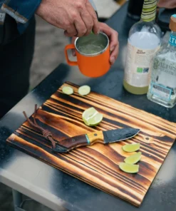 Iron & Resin Skinner Knife All Apparel