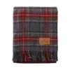 Pendleton Woolen Mills Pendleton Charcoal Stewart Carry Along Motor Robe Blanket All Apparel