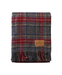 Pendleton Woolen Mills Pendleton Charcoal Stewart Carry Along Motor Robe Blanket All Apparel
