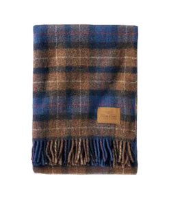 Pendleton Woolen Mills Pendleton Shelter Bay Plaid Carry Along Motor Robe Blanket