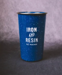 Iron & Resin Pioneer Pint Glass