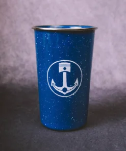 Iron & Resin Pioneer Pint Glass