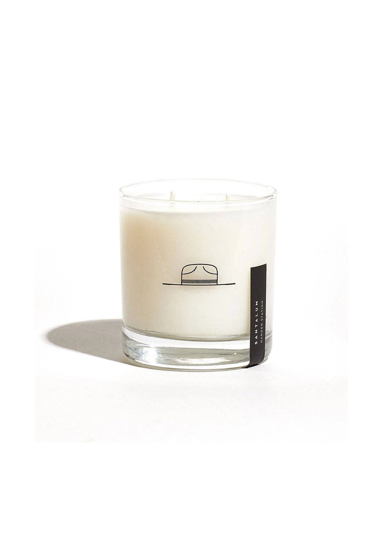 Ranger Station Santalum Scented Whiskey Glass Candle 2 Ranger Station Santalum Scented Whiskey Glass Candle