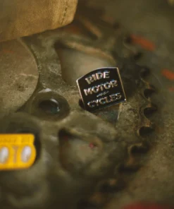 Iron & Resin Ride Motorcycles Enamel Pin