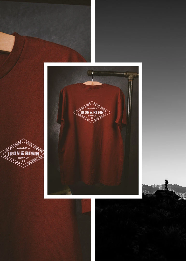 Iron & Resin Sawmill Tee All Apparel 3 Iron & Resin Sawmill Tee All Apparel
