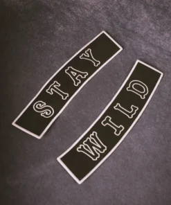 Iron & Resin All Apparel Stay Wild Rocker Patch