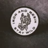 Iron & Resin Stay Wild Patch