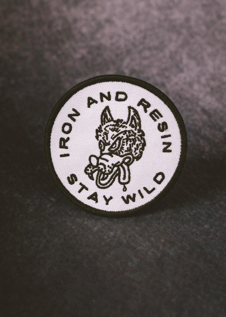 Iron & Resin Stay Wild Patch 1 Iron & Resin Stay Wild Patch
