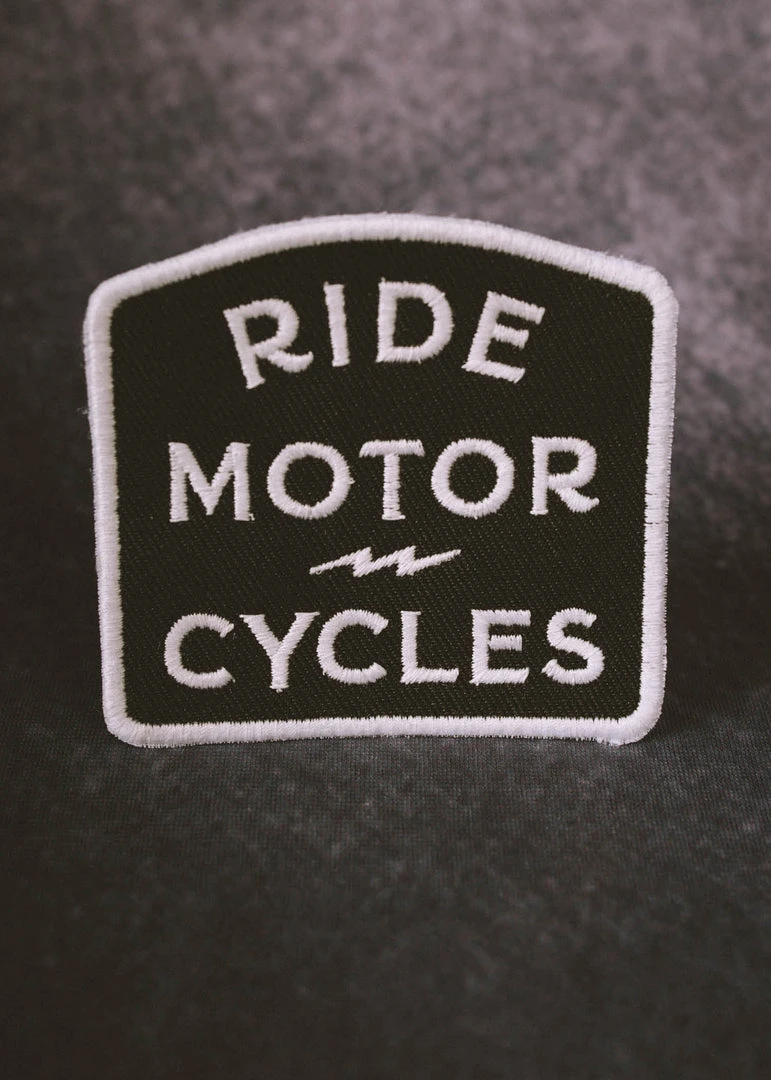 Iron & Resin All Apparel Ride Motorcycles Patch 1 Iron & Resin All Apparel Ride Motorcycles Patch