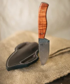 Iron & Resin X Wesley Custom Knives Wyoming Hunter Right Hand Draw