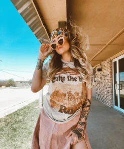 Gina Tees - GINA Take The High Road Tee All Apparel